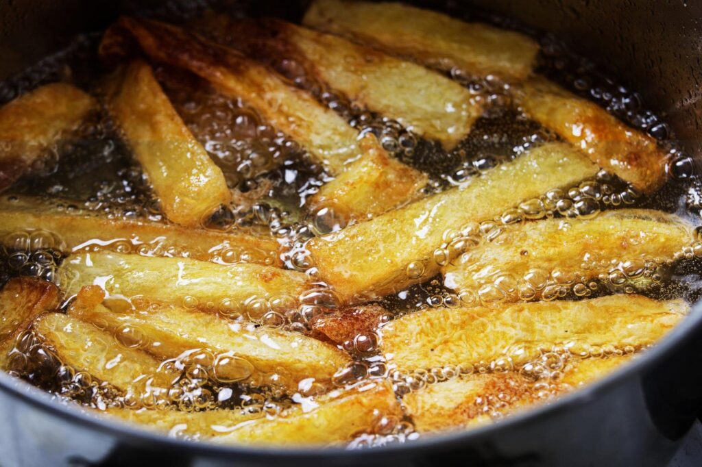 French Fries: Drying and Frying