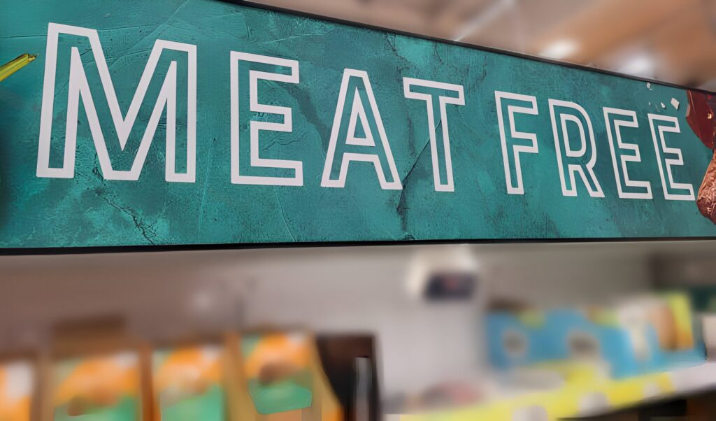 Jumbo Supermarket: Meat Free Section