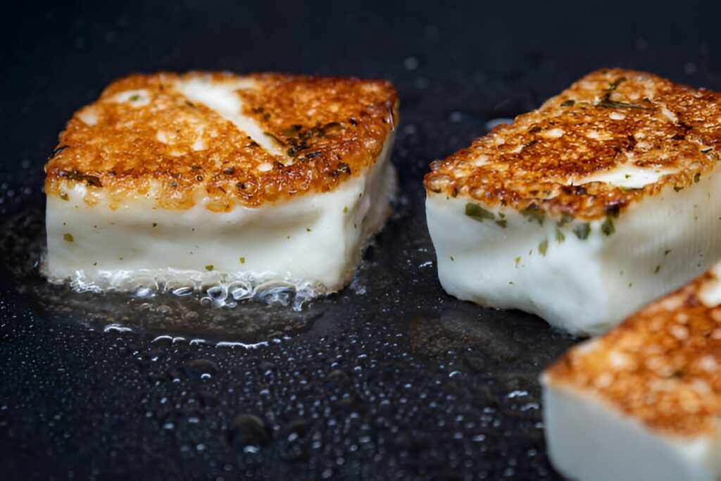 Halloumi Preparation